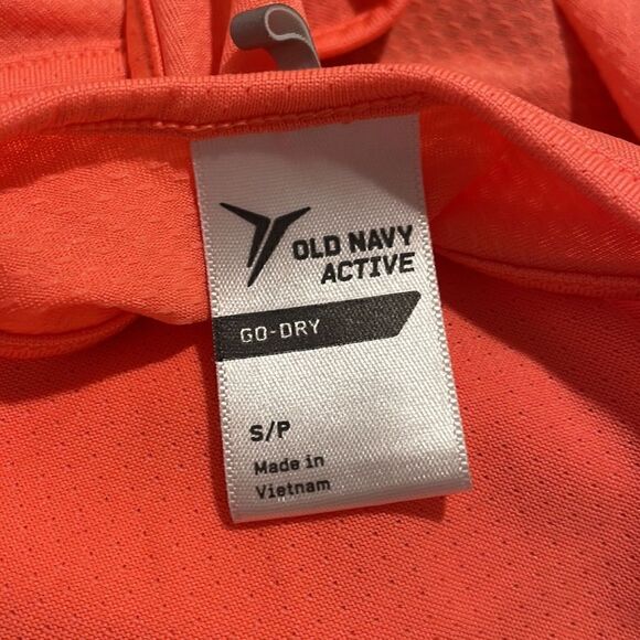 Old Navy orange active racer back tank | size S - Picture 7 of 7